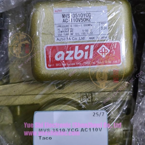 MVS-3510YCG AC110V50HZ | Azbil | Dual Solenoid Valves